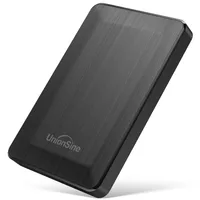 UnionSine 휴대용 외장하드 USB3.0 / 대용량 / 노트북 PC 맥 호환, BLACK, 1TB