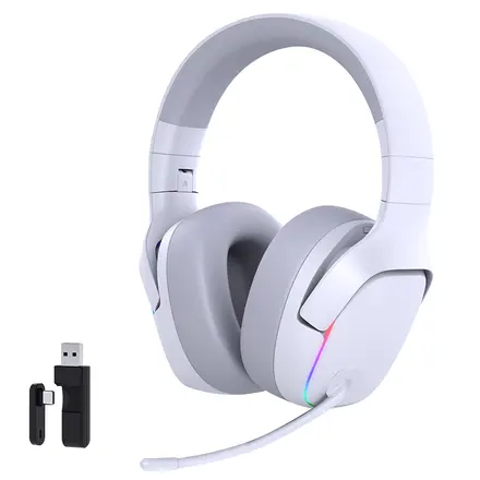 벤트론스 무선 게이밍 헤드셋 CT780(화이트) 리뷰 – RGB와 3모드 연결 방식 중심
