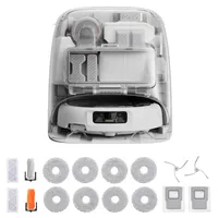 DJI ROMO P 로봇청소기 + 액세서리 키트 세트, 투명 + 화이트(청소기), 단일색상(키트), CR8E