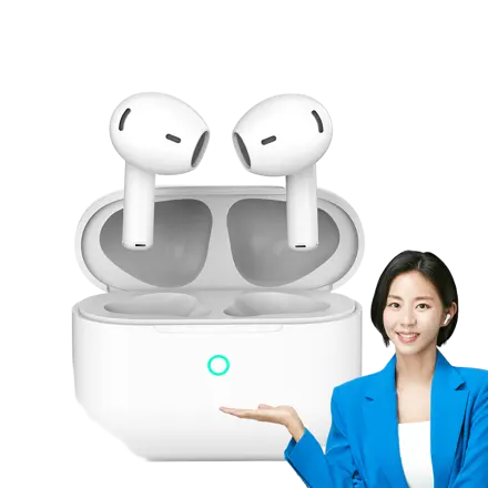 블라우풍트 ENC 노이즈 캔슬링 블루투스 이어폰, BLP-BE331W, 화이트, 5시간, BLP-BE331W, 화이트