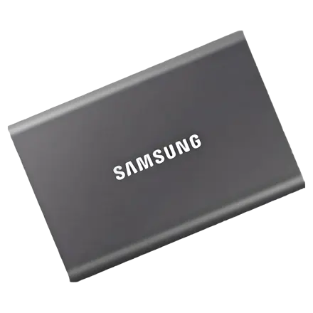 삼성전자 외장SSD 외장하드 포터블 T7, 그레이 + 파우치 + 실리콘케이스 (색상랜덤), 1TB