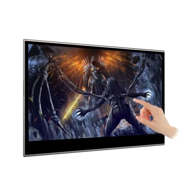 2026 게이밍 터치스크린 1080P 2K 4K 144HZ IPS 노트북 PC LCD 13.3 15.6 16 17.3 인치 초슬림 휴대용 모니터