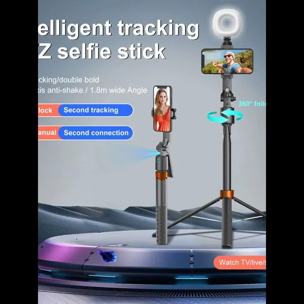 2026 Q13 AI 셀카봉 삼각대 360도 얼굴 추적 다기능 폰 홀더 리모컨 포함