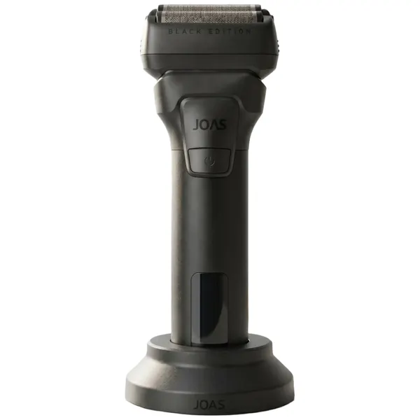 조아스 프리미엄 듀얼 에칭날 전기면도기 생활방수 전동면도기, 블랙, JS-7200