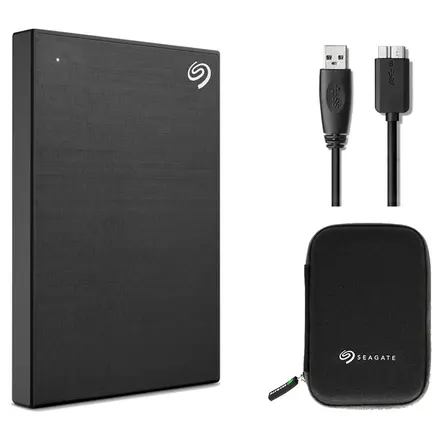 씨게이트 One Touch HDD 외장하드 데이터복구+암호화 기능+파우치+USB케이블 STKY2000400