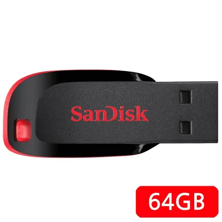 샌디스크 크루저 블레이드 USB 메모리 CZ50 64GB