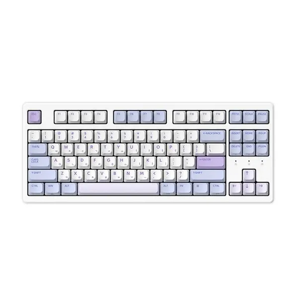 한성컴퓨터 TFG Cloud Max CL 동그리 유무선 게이밍 계식 키보드 텐키리스 87키 8K KTT블루 포각