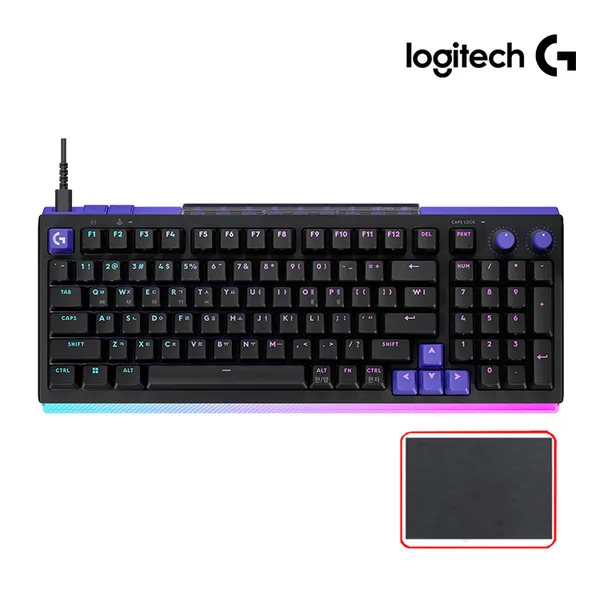 로지텍 로지텍G G512 X 98 듀얼스왑 게이밍 키보드 (정품) + 마우스 패드 패키지