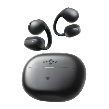샥즈 신제품 오픈닷 에어 OpenDots Air E210 이어클립형 오픈형 블루투스 이어폰, 블랙-BK, E210