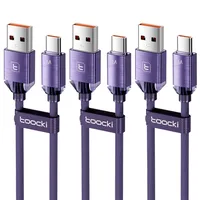 Toocki 아연합금 USB A-C타입 고속 충전케이블