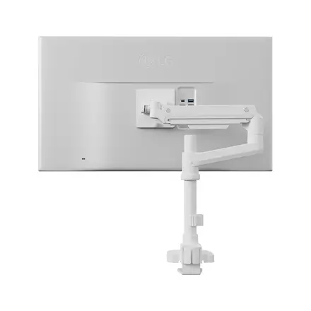카멜마운트 고중량 폴타입 싱글 모니터암 IMA2PL, 화이트, 1개