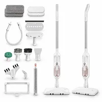 휴빅 핸디 스팀청소기 고압 고온 가정용 살균 스팀기, 화이트, HB-S1000