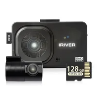 아이리버 2채널 QHD+FHD 초고화질 블랙박스 QF2 WiFi 스마트폰 연동지원, 128GB, WiFi 동글이 + GPS안테나 + 무료출장장착권