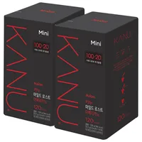 카누 마일드 로스트 아메리카노 원두커피스틱 미니, 900mg, 120개입, 2개