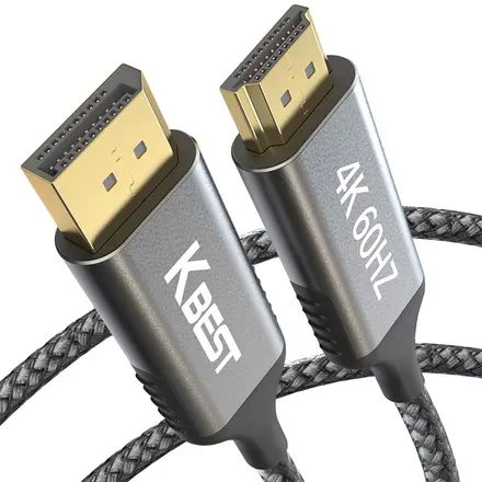 Premium DP to HDMI 케이블 4K 60HZ, 단일상품