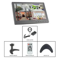 카플레이 모니터 네비게이션 차량용 블랙박스 카메라 KTYDKP 휴대용 10.1인치 LCD HD 2채널 비디오 입력 AV/VGA/HDMI/BNC 회전식 역방향 이미지 디스플레이