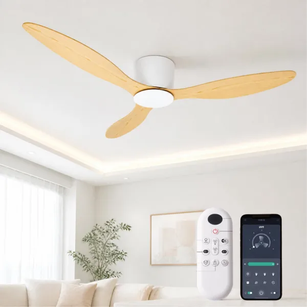 라이즈 IOT 스마트 초슬림 실링팬 105cm(42인치) 낮은천장 바디14cm BLDC 모터 저소음