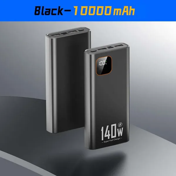 VIVO 500000mAh 보조배터리 140W 초대용량 초고속 충전 휴대용 디지털 디스플레이 외장 2026 신제품