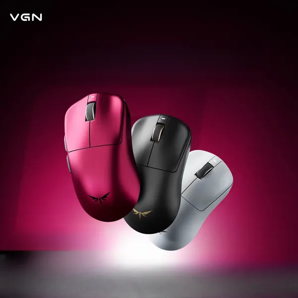 2026 환우 빠른배송 VGN F1V5 turbo+ only 무선 듀얼 8K 게이밍 마우스 2026 인체공학 디자인 QTSB