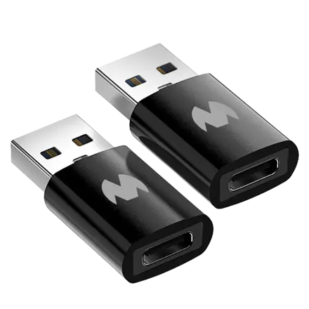 구스페리 USB 3.0 OTG 변환젠더, otgC-A, 2개