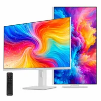 크로스오버 27인치 화이트 4K UHD IPS 120Hz 피벗 C타입 맥북 호환 디자이너용 고색재현 sRGB 121% 고밝기 450nit 모니터 (A27UA970SE)