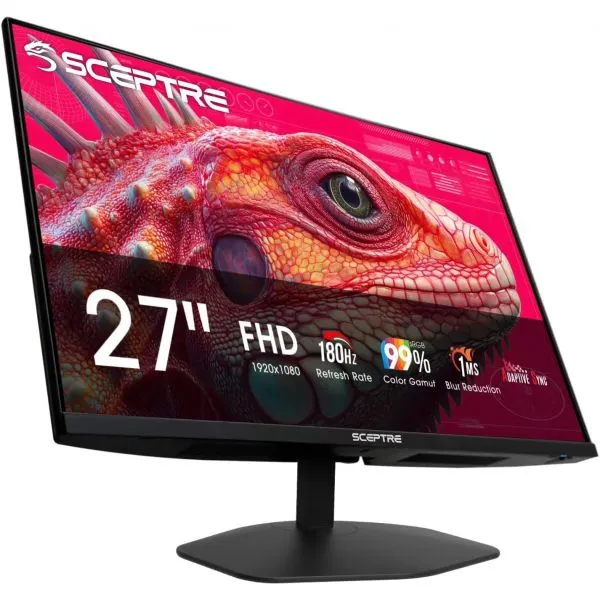 스펙터 신형 22인치 게이밍 모니터 FHD 1080p 최대 144Hz HDMI 디스플레이포트 내장 스피커 머신 블랙 E225W-FW144 시리즈 2026