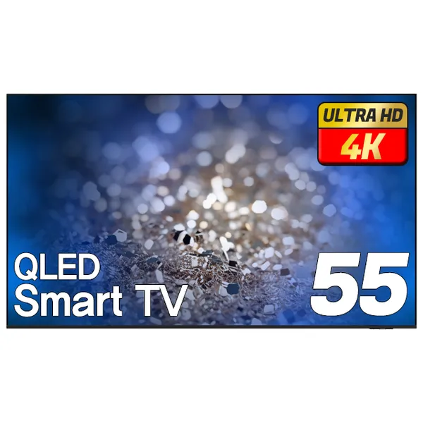 삼성전자 55인치 (138cm) 25년형 QLED 퀀텀닷 UHD 4K 스마트 TV 큐엘이디 OTT 어플 지원 55Q6F