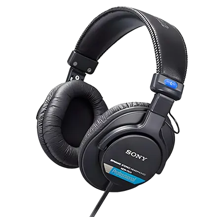 소니 스튜디오 모니터링 헤드폰, MDR-7506, 혼합색상, 패시브노이즈캔슬링(PNC), 3.5mm단자, 혼합색상, MDR-7506