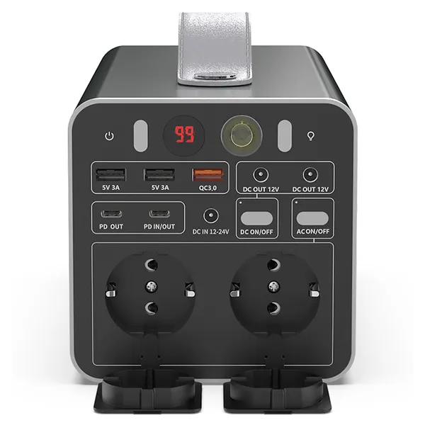 넥스트유 파우샘 220V 차박 캠핑 올인원 파워뱅크 300W ES300, 1개, 혼합색상