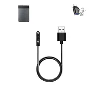 WUNIAK Plaud Note Pro용 AI 음성 녹음기 충전 케이블 Type-C to USB 어댑터랜야드 포함가 포함된 유연한 자석 케이블1개 세트