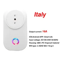 16A/10A 스마트 플러그 WiFi 소켓 EU 전력 모니터링 타이밍 기능은 AlexaGoogle HomeAliceSmartThimgs와 함