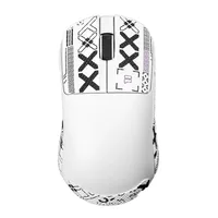 FURYCUBE G3 silent 무소음 초경량 무선 마우스 49g 블루투스 3모드 사무용 노트북용 게이밍, 미스트 화이트, G3 silent