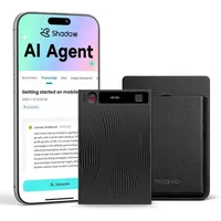 Mobvoi TicNote AI 음성 녹음기 텍스트 변환 요약 기능 앱 제어 노트 필기 120개 이상 언어 지원 강의 회의 통화용 듀얼 모드 녹음 64GB 2026년 신형 버전