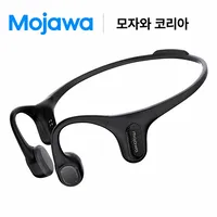 모자와 골전도 이어폰 러닝 필수템 다양한 컬러 Aerra IP67 방수 블루투스 무선 넥밴드 오픈형, 블랙