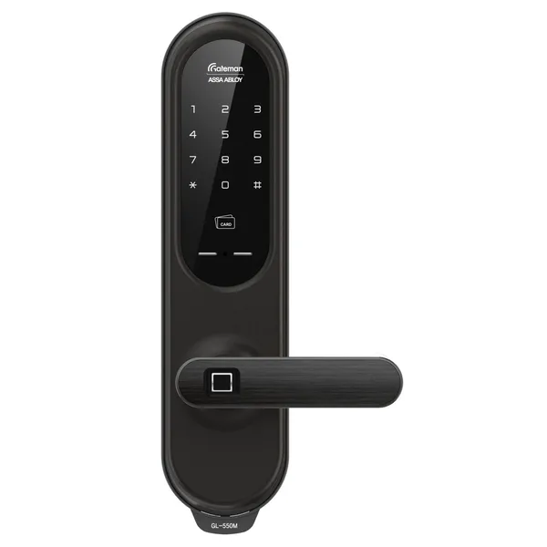 게이트맨 핸들 카드키 지문인식 도어락, GL-550M, 고객직접설치