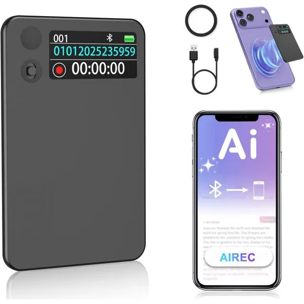 TDW AI 음성 녹음기, 전사 64GB, 요약 및 마인드맵 (2026년 신제품