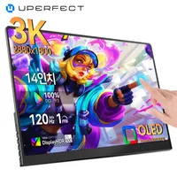 UPERFECT 포터블 모니터 3K 120Hz OLED 100000:1대비도 HDR  DEX 휴대용 UGame