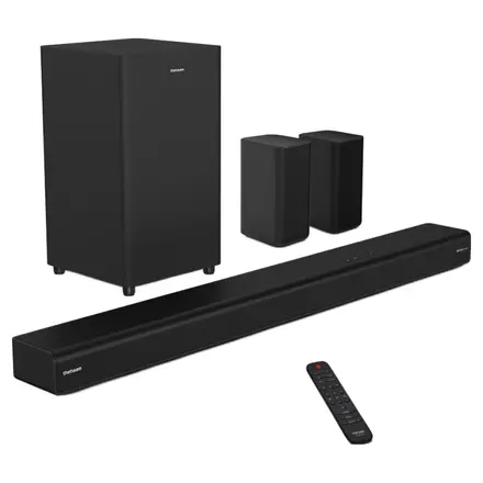 더함 돌비 애트모스 업파이어링 사운드바 + 스피커 세트 3.1.2ch 300W, SW300-231R, 단일 색상