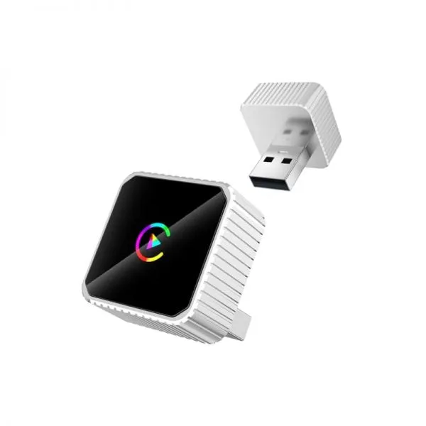 2026 무선 카플레이 및 안드로이드 오토 어댑터 2-in-1 5GHz WiFi 플러그 앤 플레이 OEM 유선 차량용 알루미늄 동글2016 아이폰 iOS 10 및 안드로이드 1