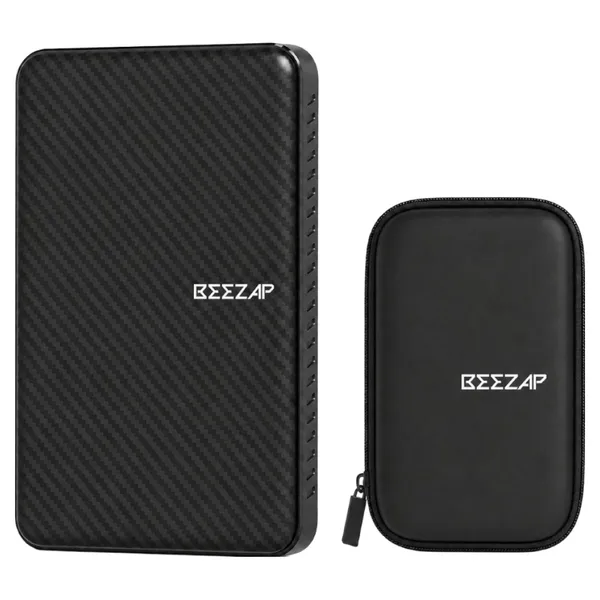 비잽 USB 3.0 휴대용 HDD 2.5 외장하드 BZ32 + 파우치 세트, 카본블랙(외장하드), 랜덤발송(파우치), 1TB