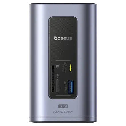 베이스어스 도킹스테이션 C타입 12포트 USB 허브 BS-OH198